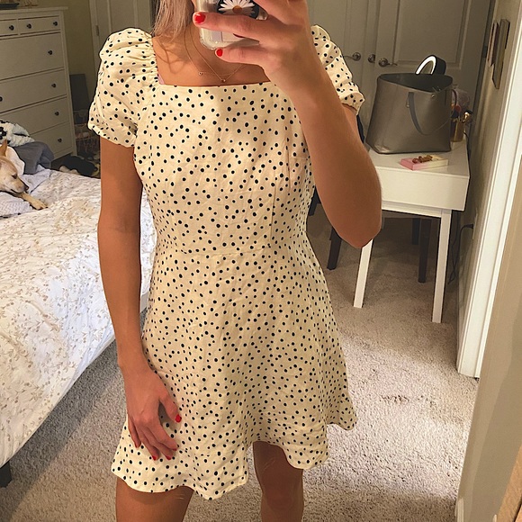 Loft Polkadot Dress - Picture 1 of 3